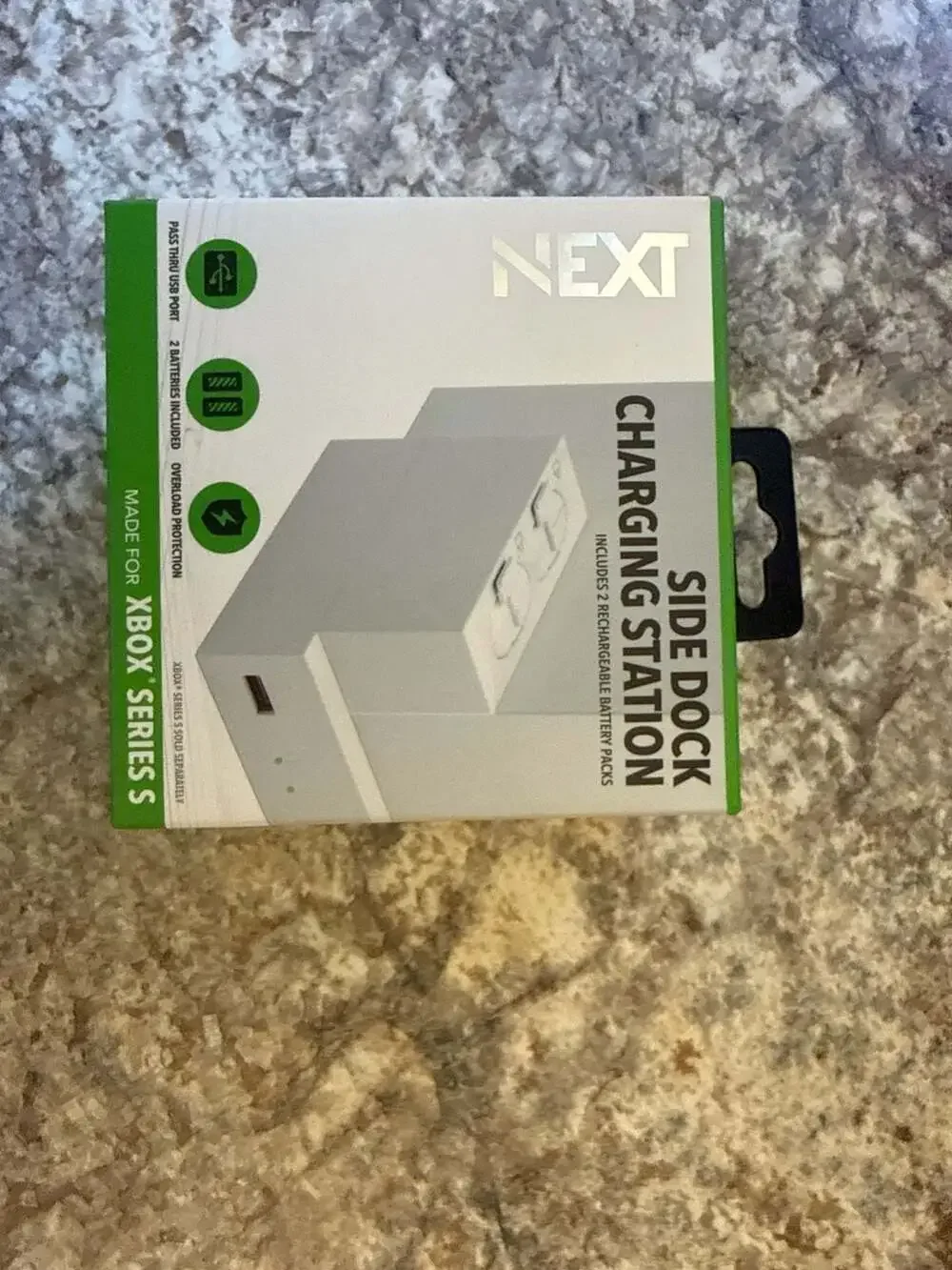 NEXT Side Dock Charging Station for Xbox Series S with 2 Rechargeable Battery Pa